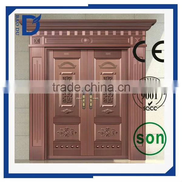 Front Door Design Steel Security Door Copper Doors