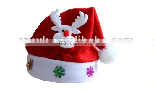 Wholesale Christmas Decorations Woven Snowman Christmas Hat photo-2
