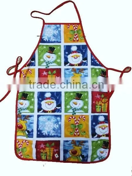 Christmas Print Kitchen Apron Set With Towel China Suppliers photo-4