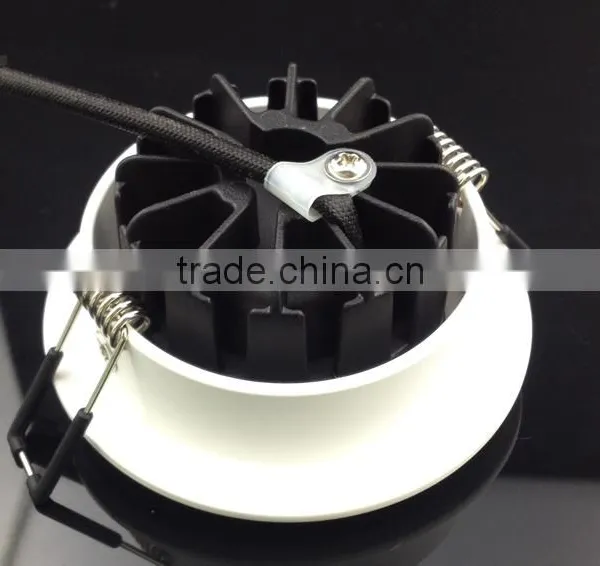 Dimmable 7W LED COB Downlight, Recessed Cob Down Light Warm White 9w photo-3