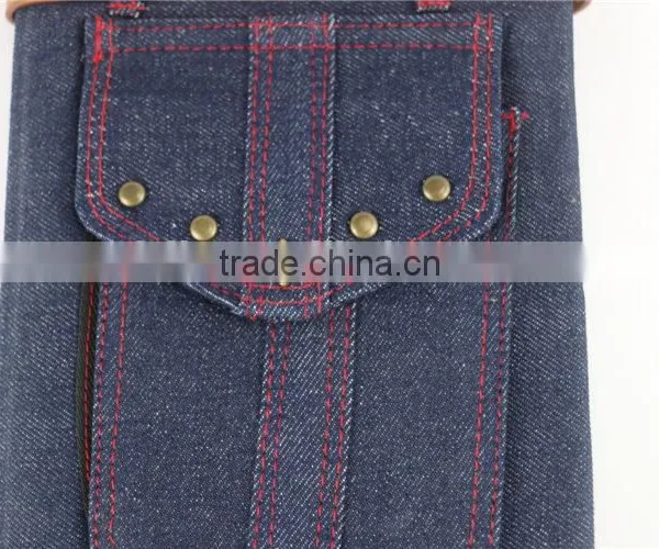 Luxury Custom Jeans Fabric Cover Journals Notebook Printing photo-5
