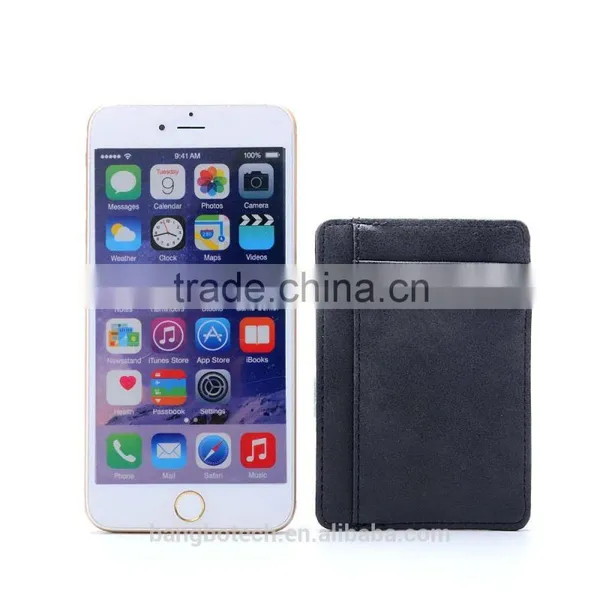 Multifunction Leather Card Bag With Money Compartment Card Holder photo-5