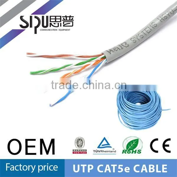 SIPU Cat5e UTP Network Cable AWG Telecom Level 305m/roll Unshielded Twist Pairs CCA/CCS Electric Scoter photo-4