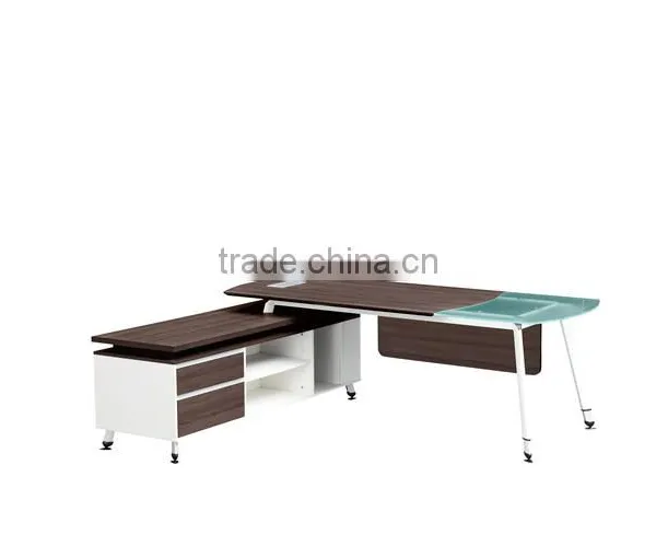 Office Furniture From China l Shaped Modern Office Desk photo-2