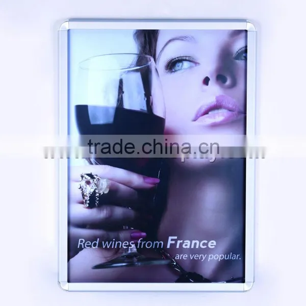 Aluminium Snap Edge Frame Sign Flip Open Snap Frame Wall Mounted Frames photo-6