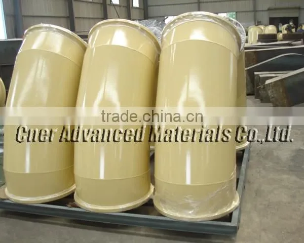 Ceramic Lined Wear Resistant Steel Pipe, Ceramic Lined Elbow photo-2