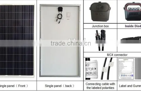 pv Solar Panels 190w 24v With TUV photo-2