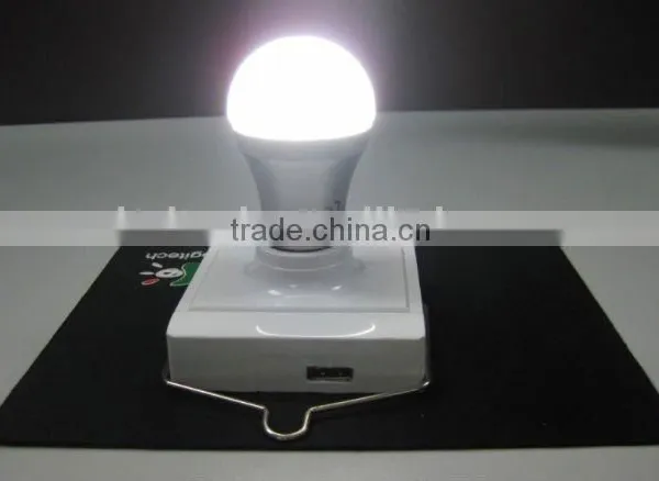 3W Portable Solar Home Light With 4400mAh Lithium Battery for Lighting and Phone Charging photo-5