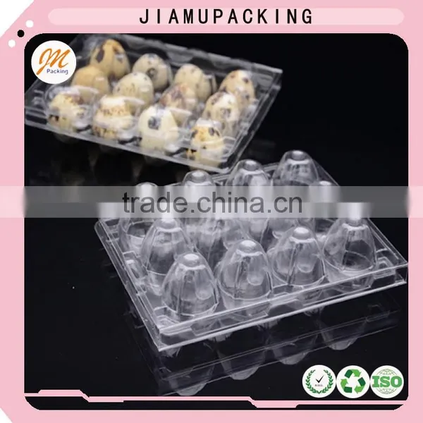 High Quality Clear Plastic Disposable Quail Egg Blister Packaging Tray 12 Holes photo-5