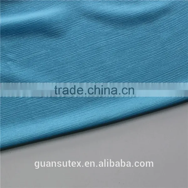 Hot Sale Sea Blue Printed 100% Polyester Bright Yarn French Chiffon Fabrics For Saree/Girl Flower Dress photo-6