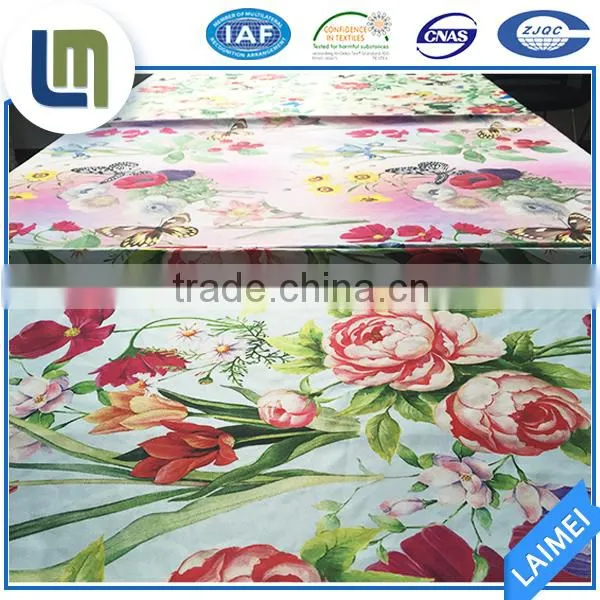 Custom Digital Print Modal Woven Fabric for Bed Sheet Made in China photo-3