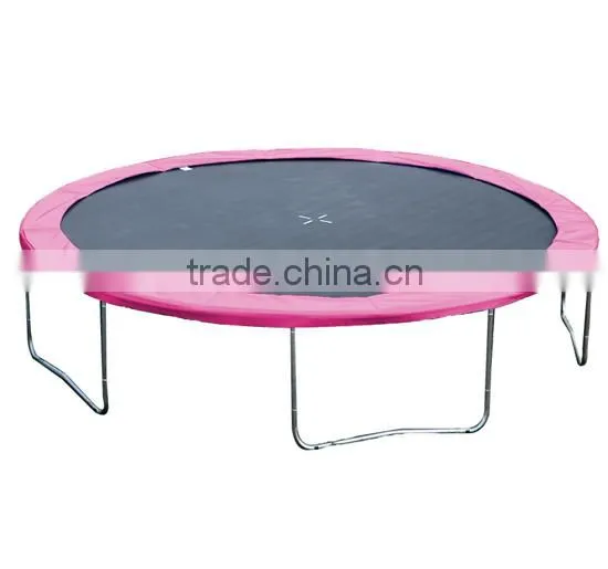 Aosom Pink 14' Fitness Trampoline Replacement Safety Pad Spring Cover