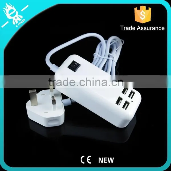 Made in China High Quality 4 Usb PC Material Electrial Usb Wall Socket photo-3