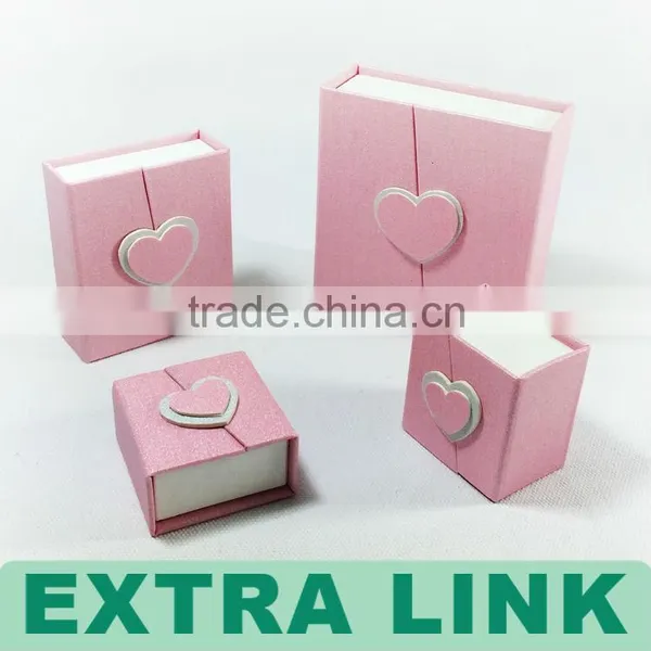 Wholesale Handmade Luxury Velvet Custom PU Leather Jewelry Box For Lady photo-6