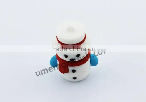 Snowman Style Cartoon Character USB2.0 Flash Hard Thumbnail Drive 128gb photo-4