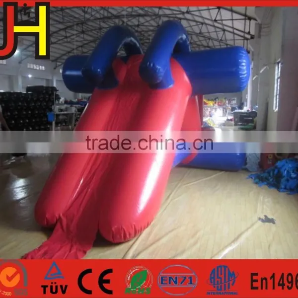 2016 Simple Structure Hot Sale Inflatable Aqua Slide for Pool photo-5