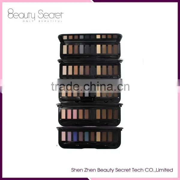 Pro 10 Color Cosmetic Shimmer Eyeshadow Palette Makeup Hot photo-4