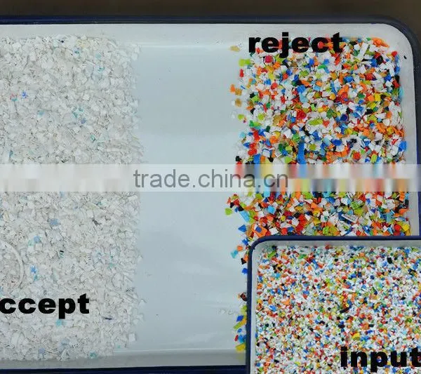 Plastic Recycling Machines Ccd Camera Color Sorter Machine