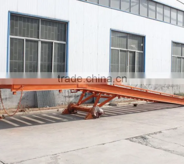 Heavy Duty Adjustable Hydraulic Forklift Yard Ramp photo-3