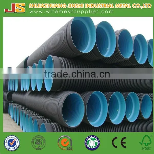 Agricultural Irrigation HDPE Perforated Double-wall Corrugated Pipe