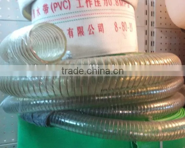 Manufacturer!! 2'' 3'' 4'' Pvc Garden Hose Pvc Spary Hose Pvc Steel Wire Pipe for Sale