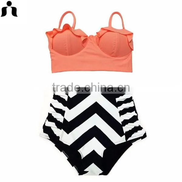 Hot Selling Latest Design Quality High Waist Swim Wear photo-5