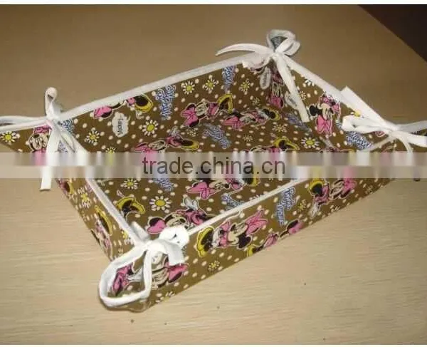 100% Cotton Fabric Type Canvas Bread Basket photo-2