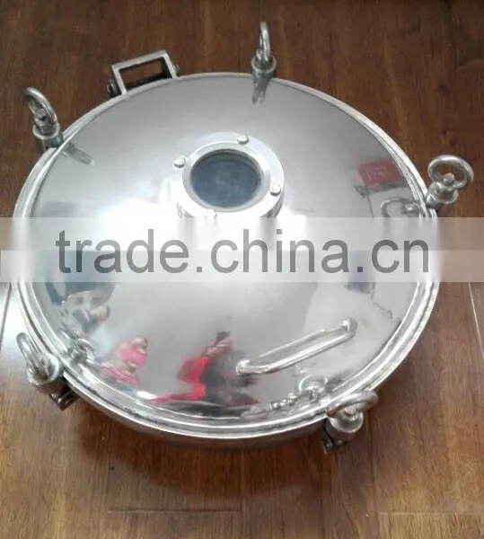 Hot Sale Sanitary Stainless Steel YAF Rectangular Manhole Cover for Tank photo-6