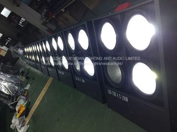 Four Eyes 4pcs 100W LED COB Disco Blinder Audience PAR Light photo-5