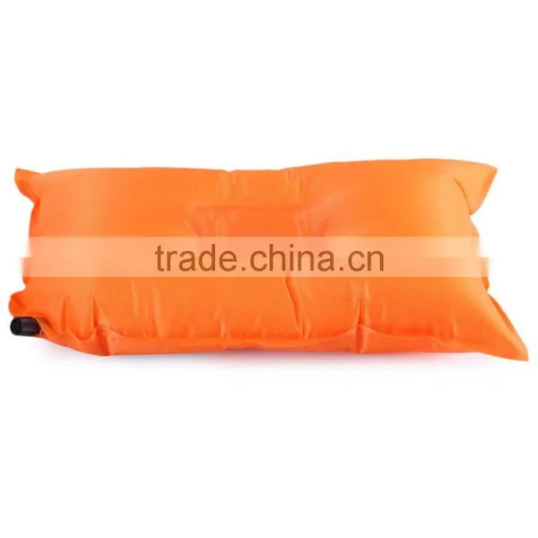 BLUEFIELD Inflatable Oxford Air Pillow High Elastic Foldable Sleeping Cushion for Camping Hiking photo-2