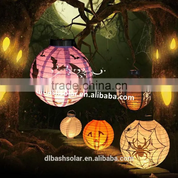 Halloween Lanterns of Parper Lantern Pumpkin Hold Electric Lanterns photo-6