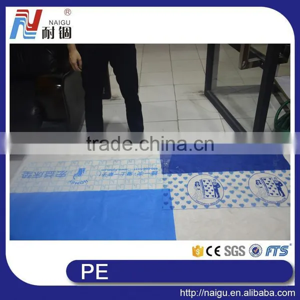 China Manufacturer PE Print Film for Packing Mattress With Logo or Character Pattern photo-2