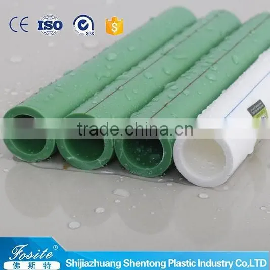 25mm White / Green Ppr Pipes Fittings for Hot and Cold Water Supply photo-3