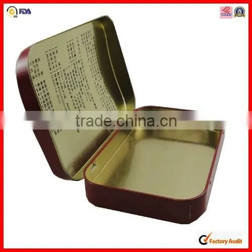 Metal Hinge Lid Mini Gum Tin Box photo-6
