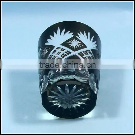 2017 Trendy Hand Cut to Clear Wine Glass Drinking Tumbler photo-2
