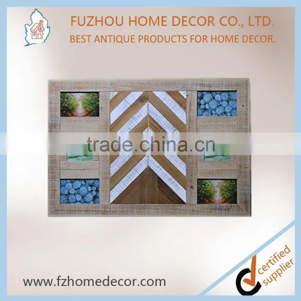 2017 New Arrival Vintage Wooden Photo Frame With Multi Window for Home Decoration photo-3