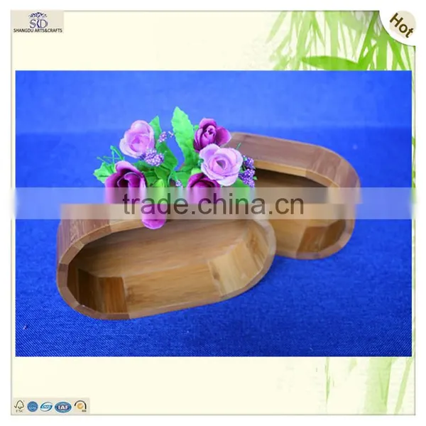Fashion Packing Oval Bamboo Wooden Chocolates Boxes photo-5