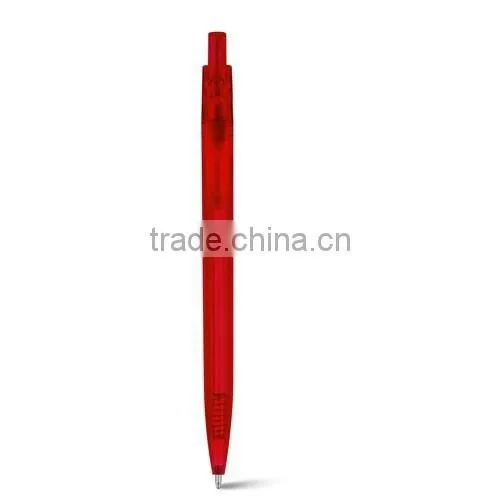 Most Hot Plastic Transparent Plastic Ball Pen for Office Use photo-2