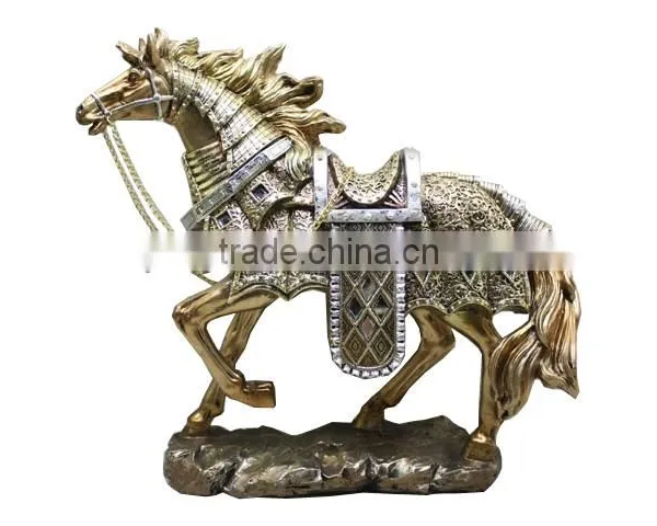 Nice Figurine Poly Resin Horse Home Decoration