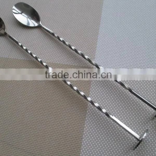 Winolaz Stainless Steel Bar Spoon Cocktail Spoon With Twisted Handle photo-6