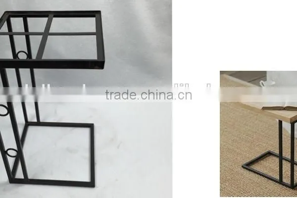 Dongguan Furniture Modern Metal Iron Black End Side Table Frame photo-5