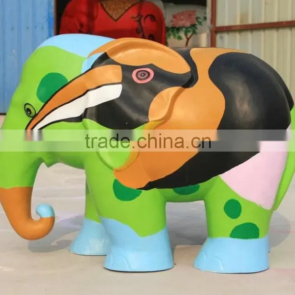 FRP Display Elephant Sculpture photo-3
