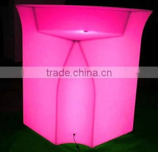 Modern Commerical High Quality PE Partable Plastic LED Bar Counter With 16 Colors Change photo-6