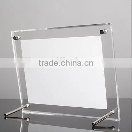 Design Customized Clear Acrylic Photo Frame for Picture