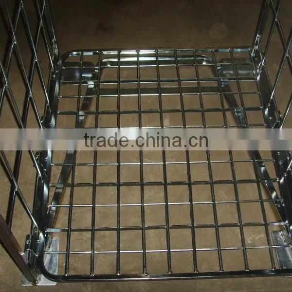 Two Sides Customized Galvanized Steel Metal Roll Container photo-4