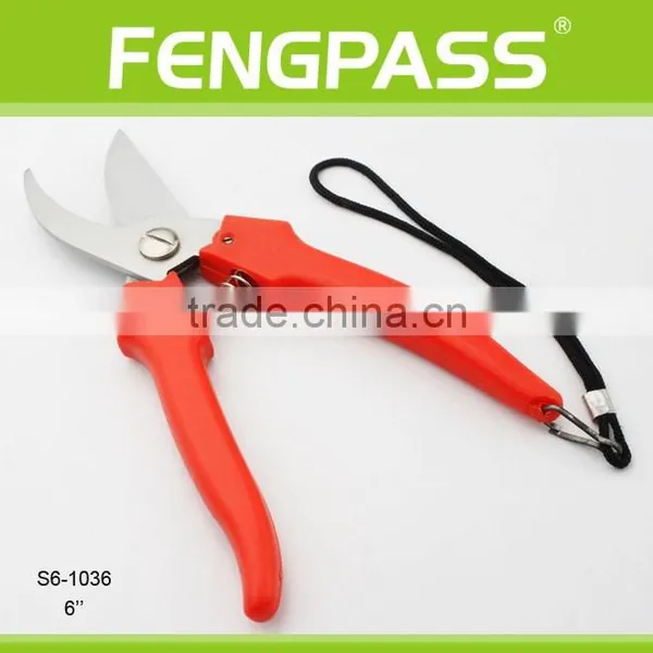 S6-1036 Multifunctional Stainless Steel Cutting Flower Garden Scissors photo-2