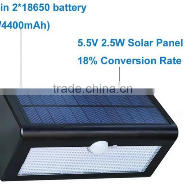 38leds ABS Shell Motion Sensor Solar Wall Light photo-5