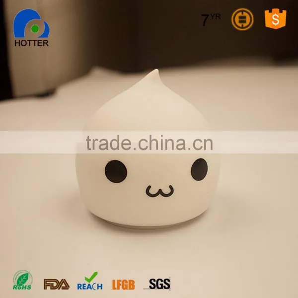 7-Color Room Decor Silicone Touch Sensor Night Light photo-2