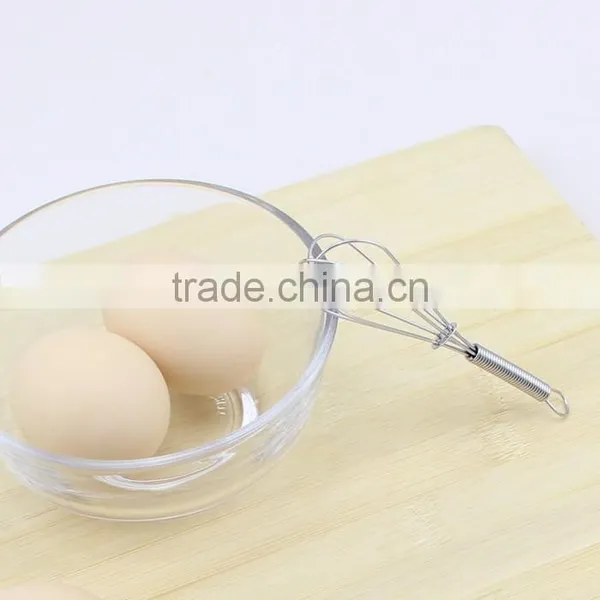 Light Stainless Steel Mini Egg Beater for Kitchen Tool photo-3