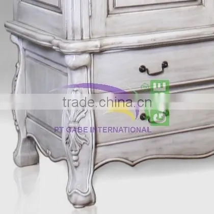 ARMIORE MORTAI FRANCE STYE PAINTED WHITE CLASSIC photo-2